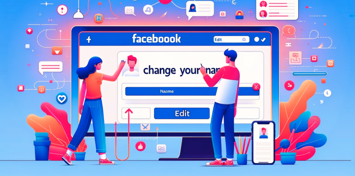 change your name on Facebook 2